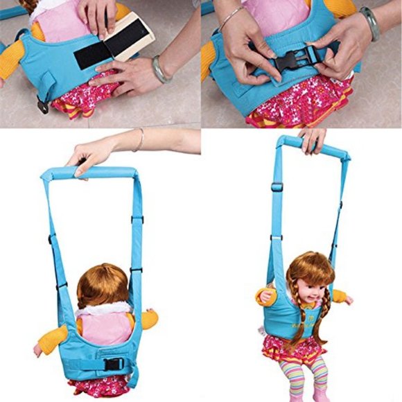 Adjustable Baby Walking Harness Learn to Walk, friendly Kids Walker Helper - Picture 8 of 9